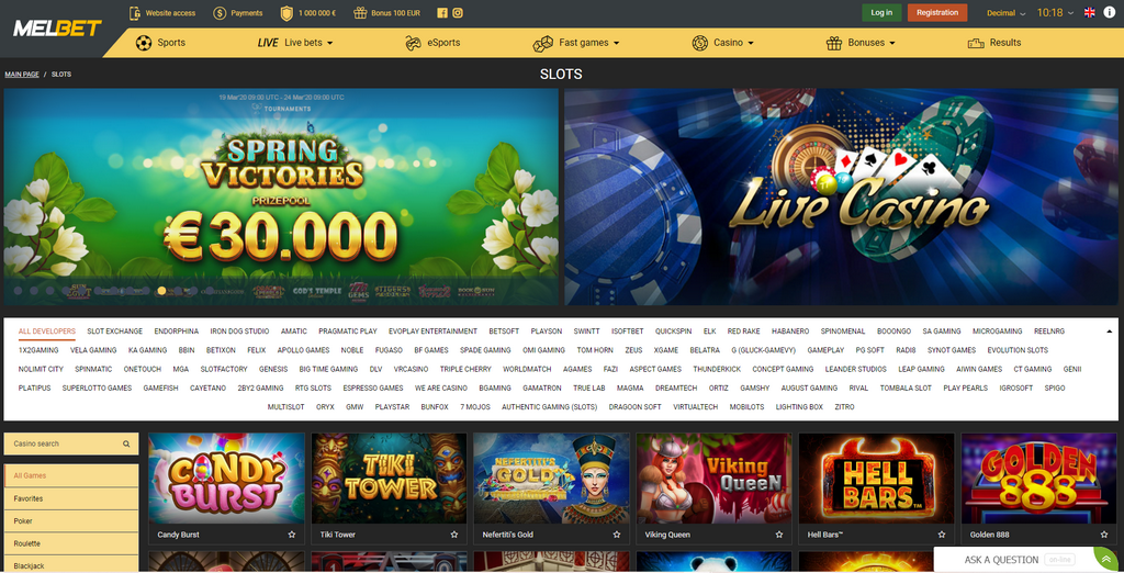Melbet Pakistan - Bookmaker's Gambling establishment