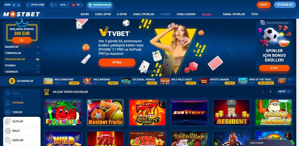 Mostbet - Cassino Online e Apostas Esportivas